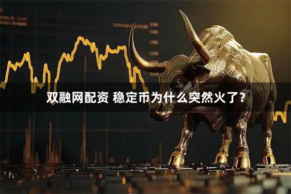 双融网配资 稳定币为什么突然火了？